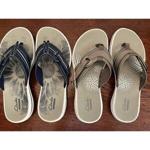 Clarks Collection Sandals (Set of 2) Size 6